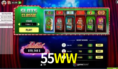 Descubra a Magia dos Jogos de Arcade no 55WW