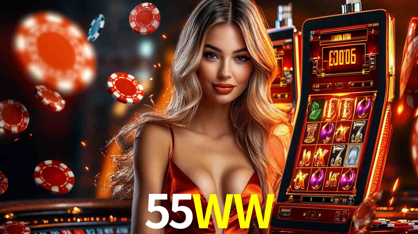 Sinta a adrenalina dos jogos de cassino com 55WW